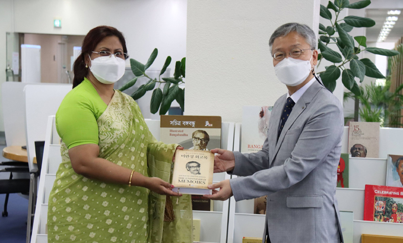 দক্ষিণ কোরিয়ার ইয়নসে বিশ্ববিদ্যালয়ে ‘বঙ্গবন্ধু কর্নার’