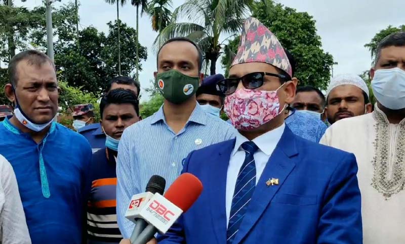 ‘শেরপুরের নাকুগাঁও স্থলবন্দর দিয়ে আন্তঃদেশীয় বাণিজ্য বাড়াতে চায় নেপাল’