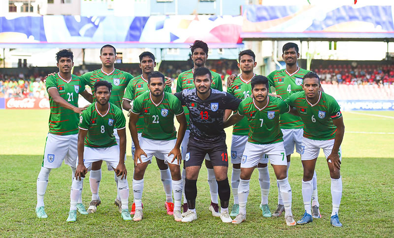 ফিফা র্যাংকিংয়ে দুই ধাপ এগিয়ে বাংলাদেশ