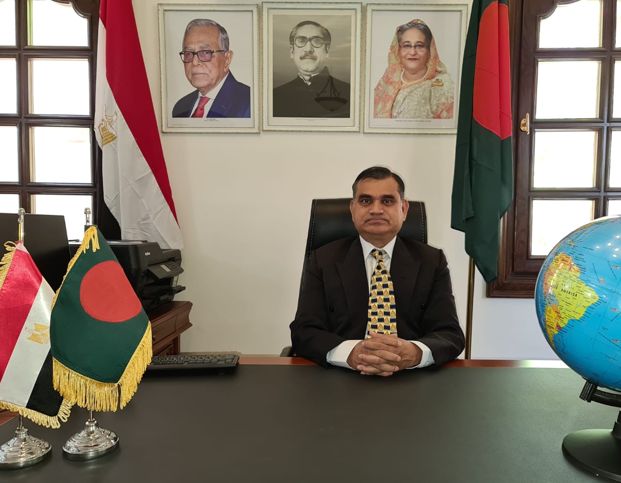 পদোন্নতি পেলেন মিশরে নিযুক্ত বাংলাদেশের রাষ্ট্রদূত