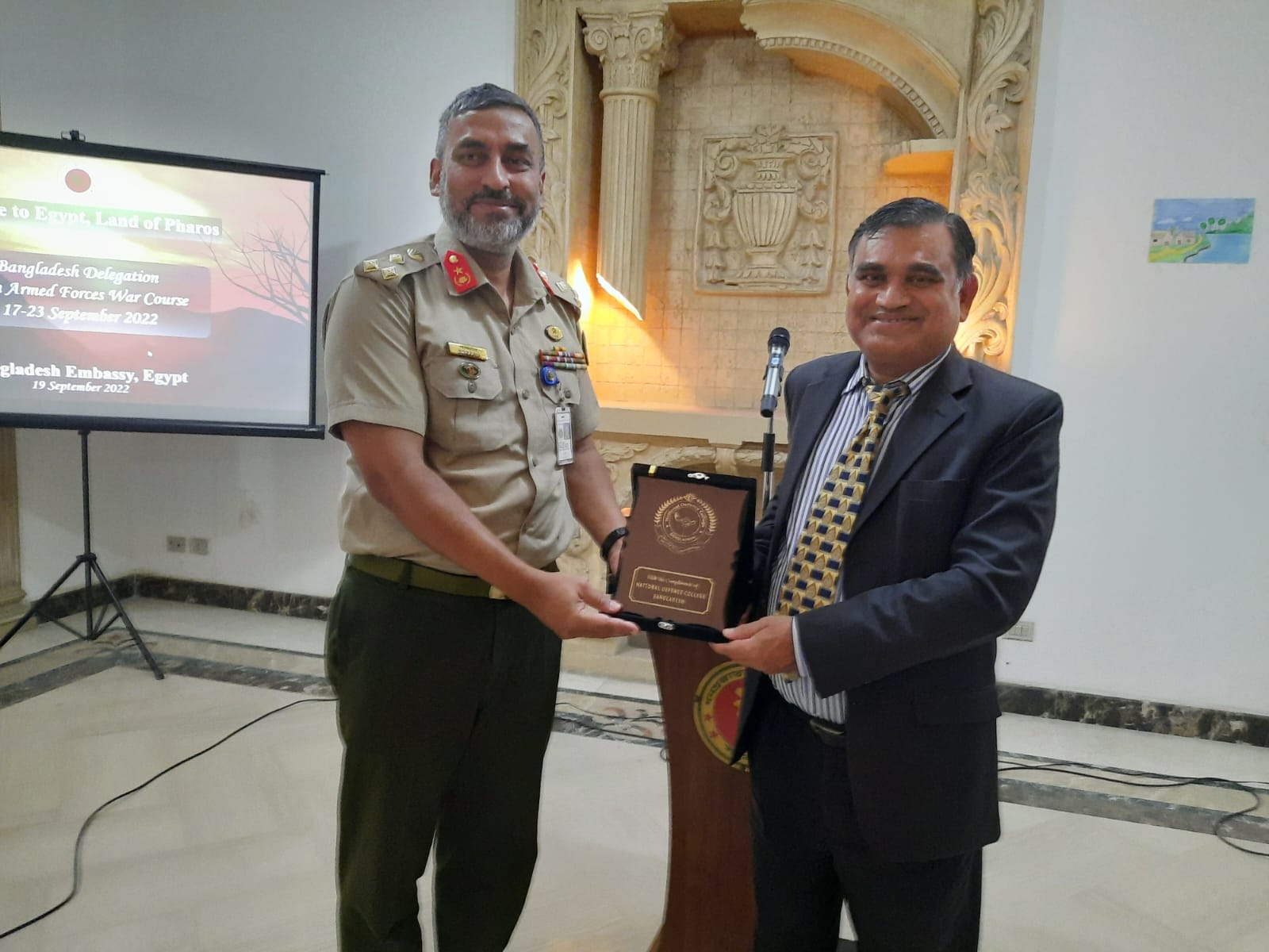 বাংলাদেশের সাথে সামরিক সহযোগিতা বৃদ্ধি চায় মিসর।