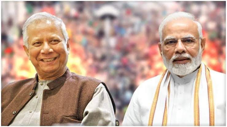 ডঃ মুহাম্মদ ইউনূস ও প্রধানমন্ত্রী মোদীর ফোনালাপ